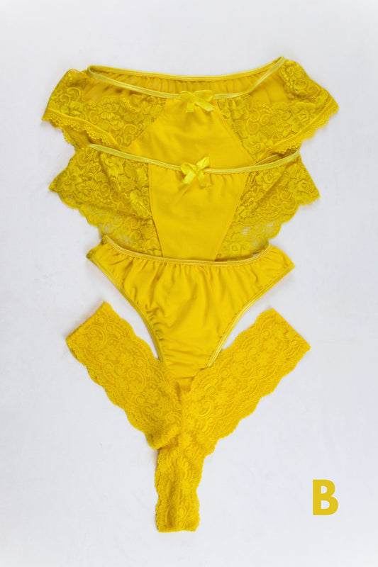 Yellow Set (Pack of 4)