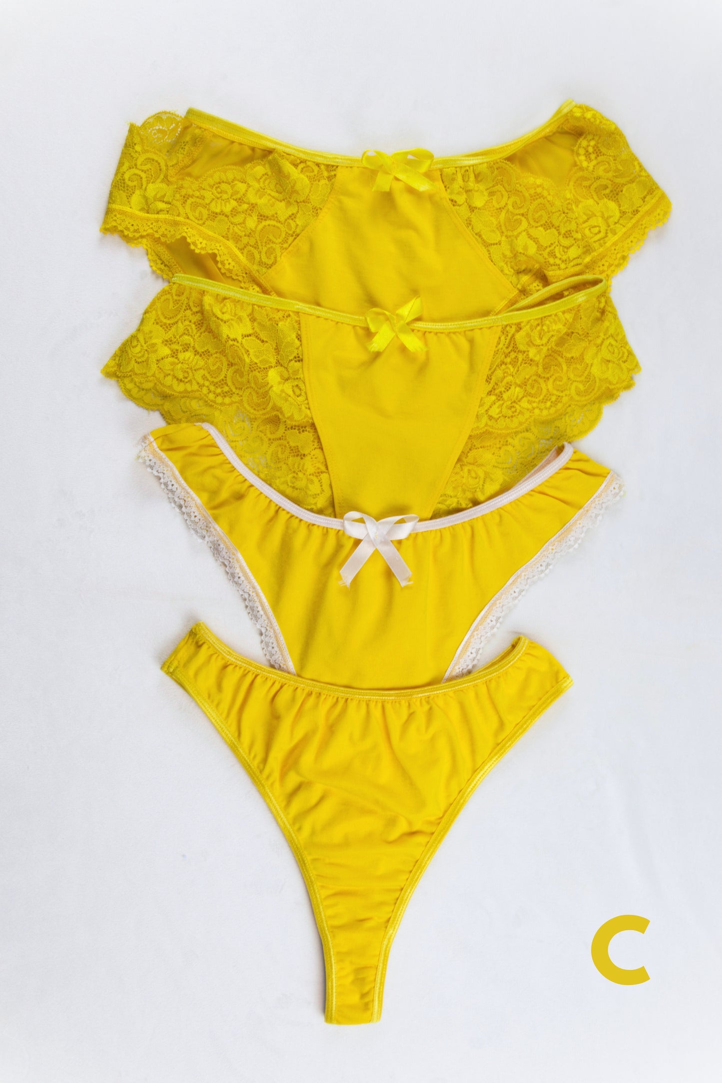 Yellow Set (Pack of 4)