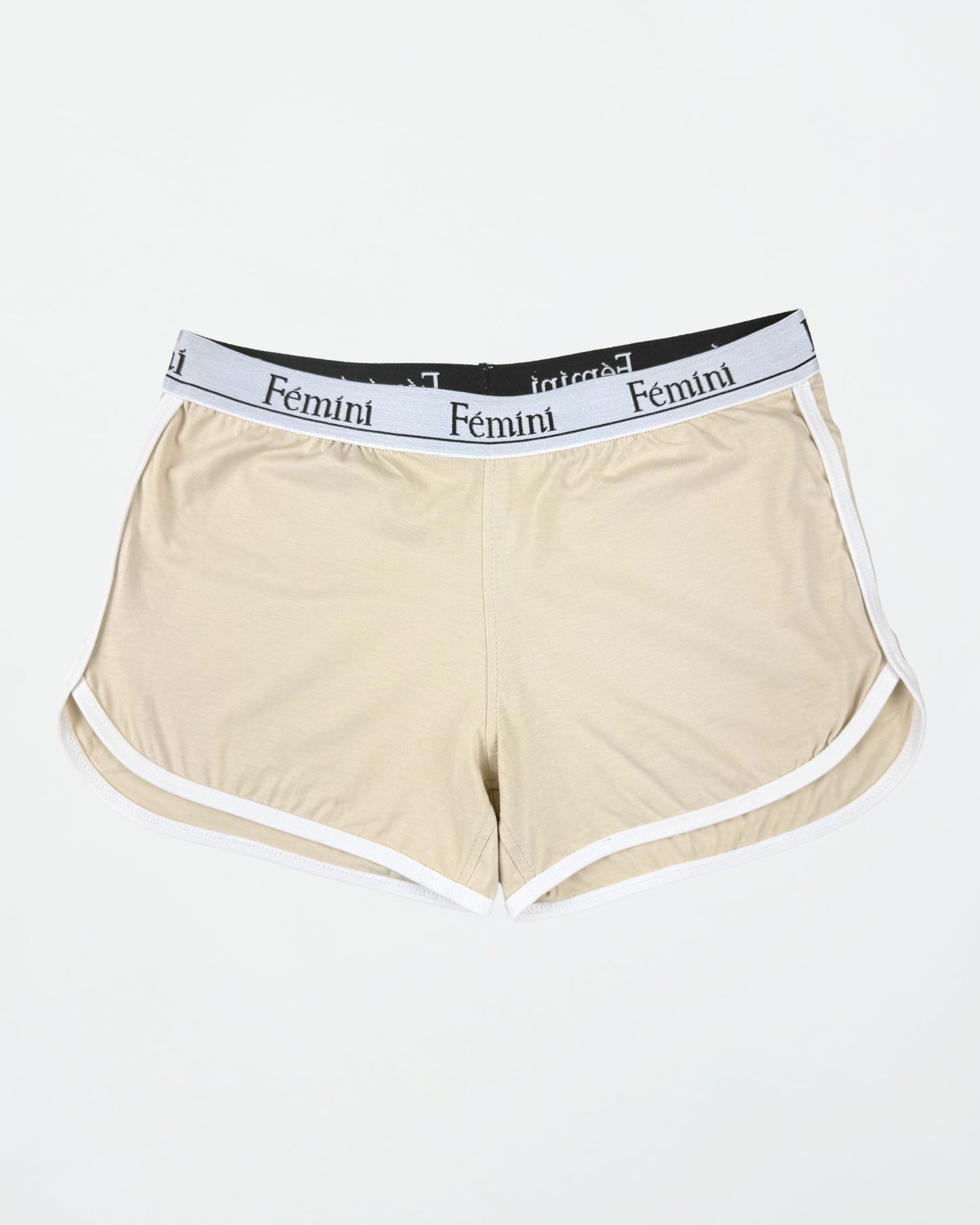 شورت قطن 100% لون أحمر من Fémini