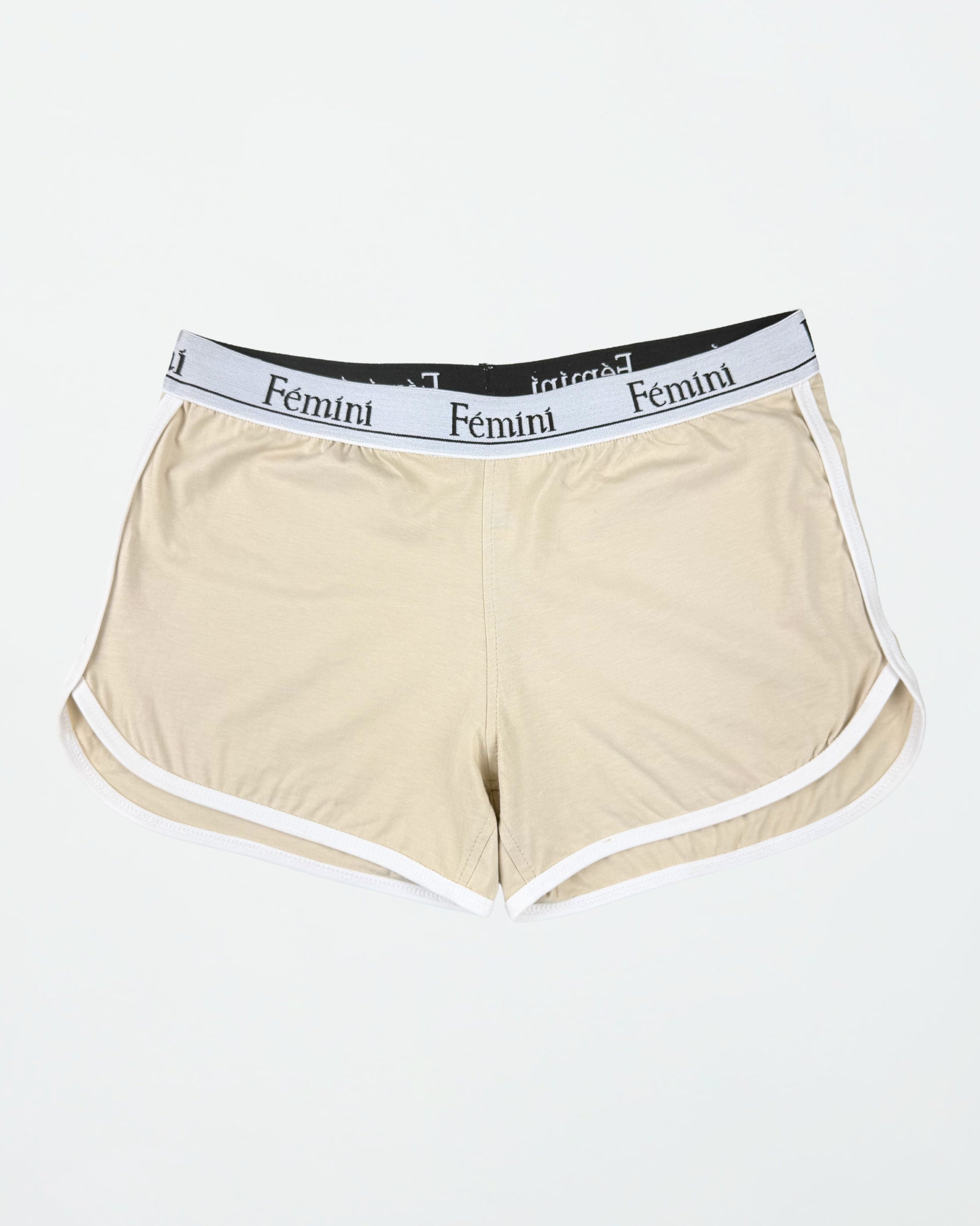 شورت قطن 100% لون أحمر من Fémini