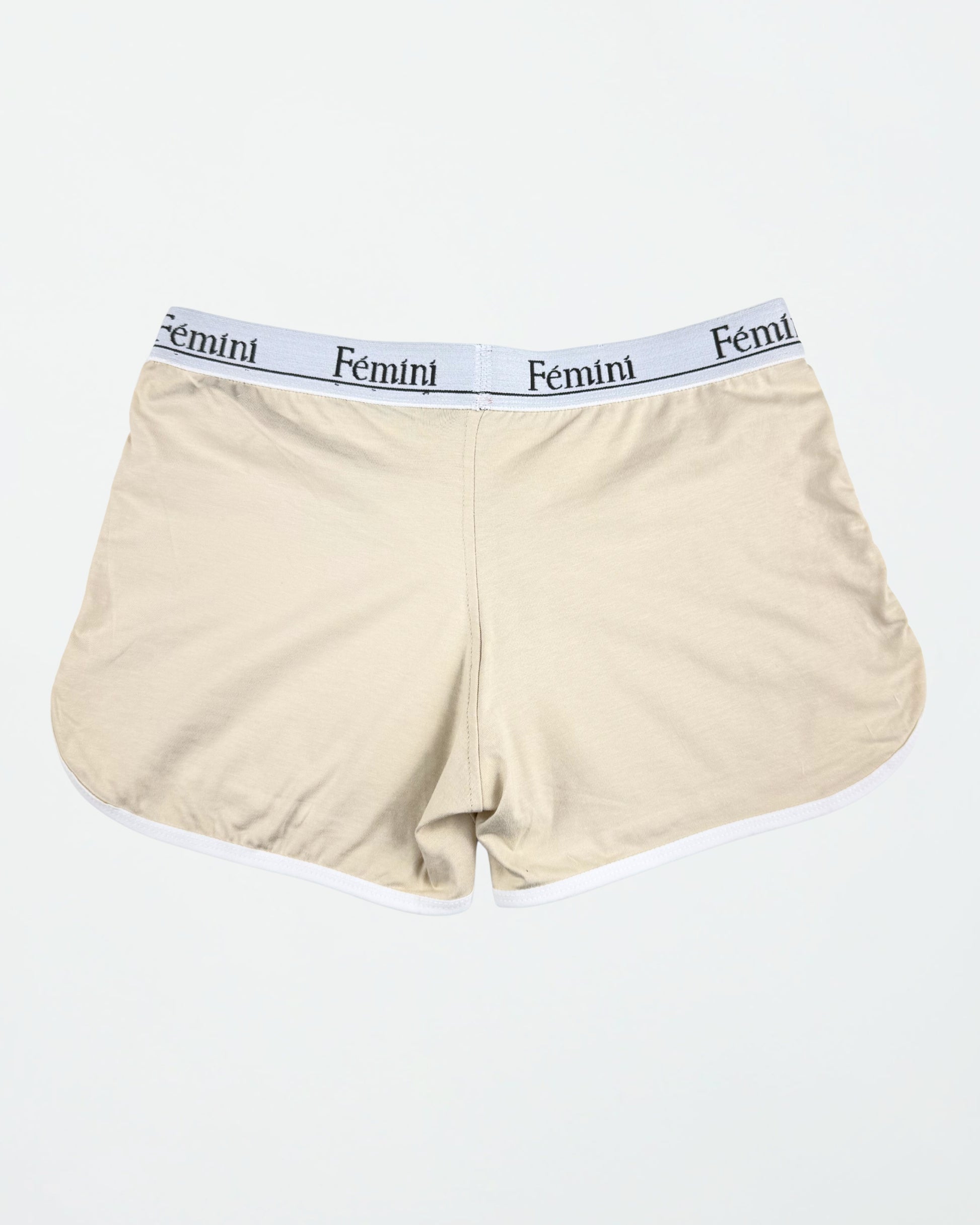 شورت قطن 100% لون أسود من Fémini