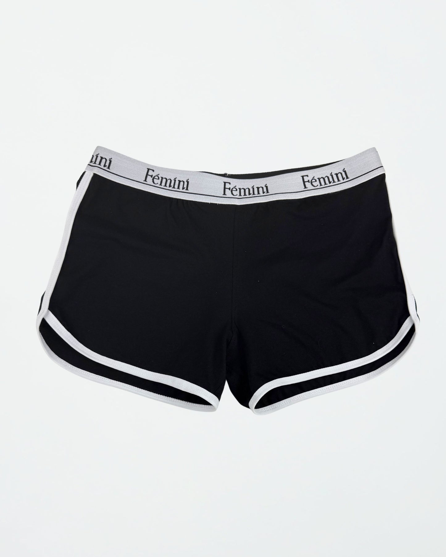 شورت قطن 100% لون أحمر من Fémini