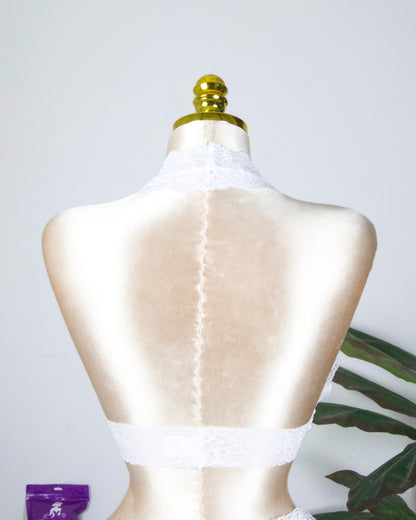 Backless Lace Bra & shortie Set