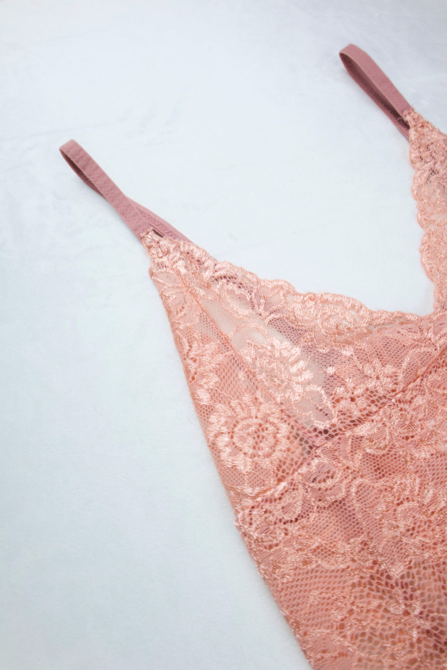 Satin Lace Cami and Shortie Set